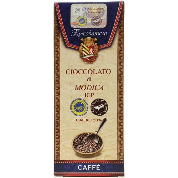 Modica Schokolade mit Kaffee
