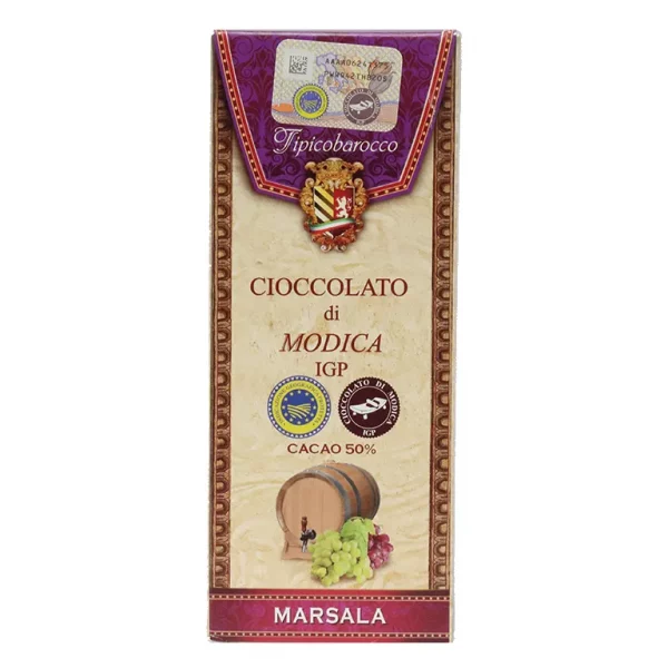 Modica Schokolade mit Marsala