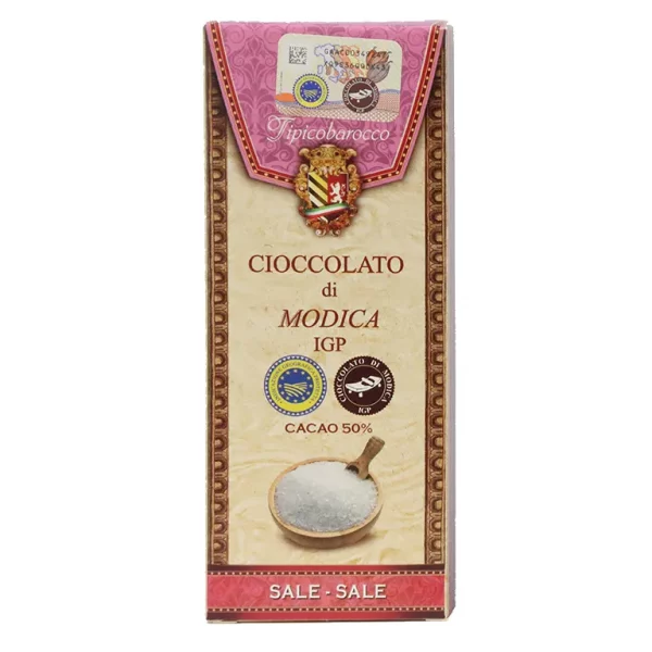 Modica Schokolade mit Salz