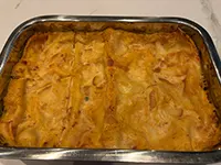 Lasagne mit Kürbis und Speck_g