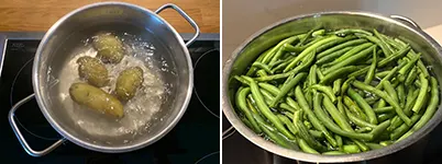 Grüner Bohnensalat mit Kartoffeln_b Grüner Bohnensalat mit Kartoffeln_b