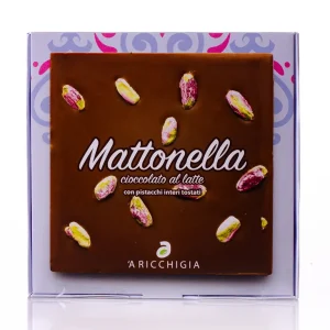 Vollmilchschokolade mit Pistazien